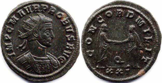 монета Древнего Рима