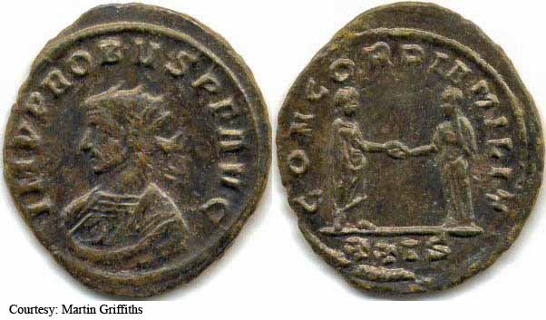 монета Древнего Рима