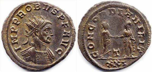 монета Древнего Рима