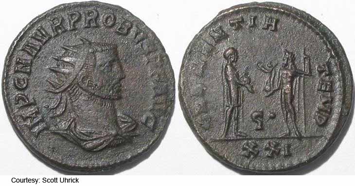 монета Древнего Рима