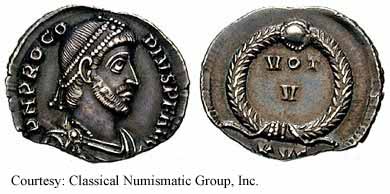 монета Древнего Рима