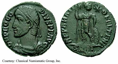 монета Древнего Рима