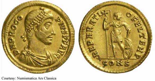 монета Древнего Рима