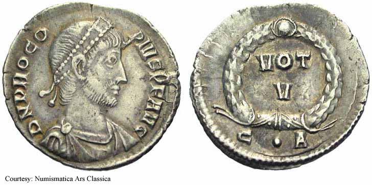 монета Древнего Рима