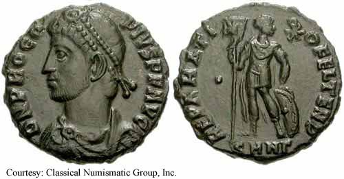 монета Древнего Рима