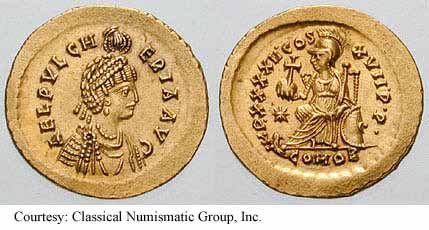 монета Древнего Рима