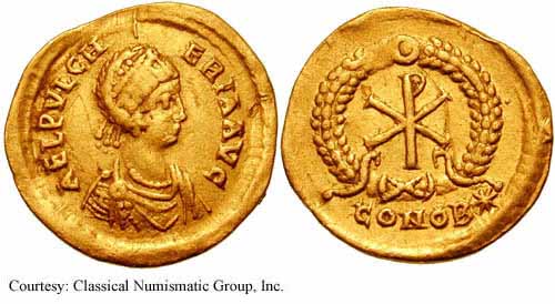 монета Древнего Рима