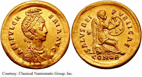 монета Древнего Рима