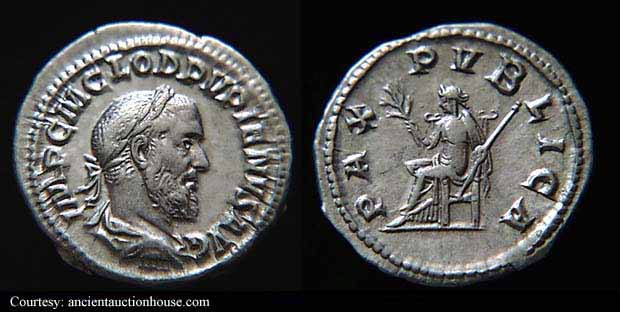 монета Древнего Рима