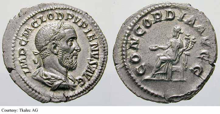 монета Древнего Рима