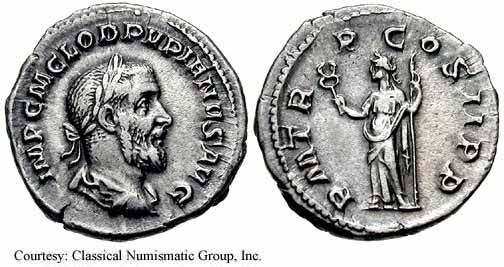 монета Древнего Рима