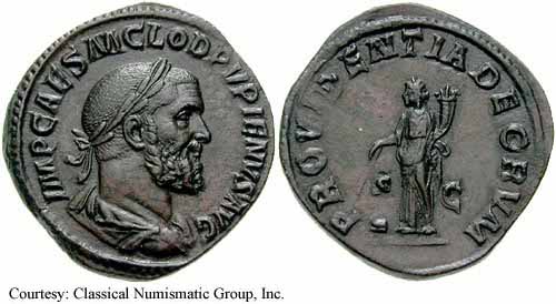 монета Древнего Рима