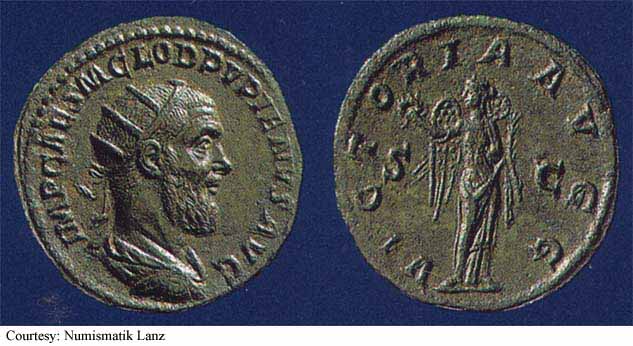 монета Древнего Рима