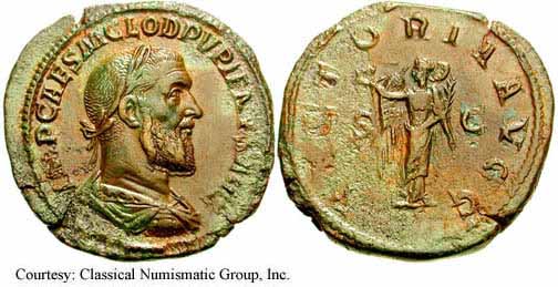 монета Древнего Рима