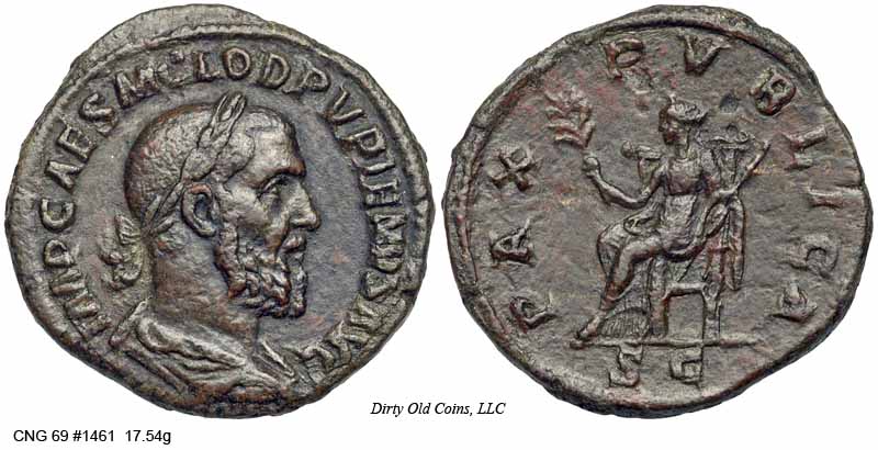 монета Древнего Рима