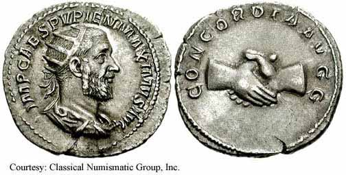 монета Древнего Рима