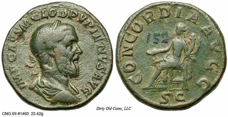 монета Древнего Рима