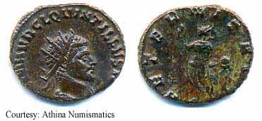 монета Древнего Рима