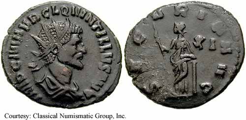 монета Древнего Рима