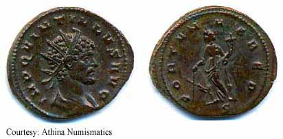 монета Древнего Рима