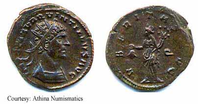 монета Древнего Рима