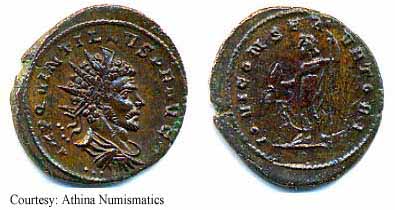 монета Древнего Рима