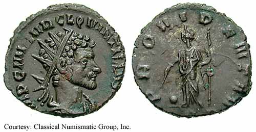 монета Древнего Рима