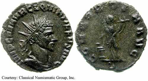 монета Древнего Рима