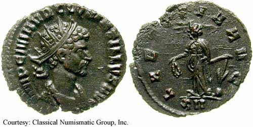 монета Древнего Рима