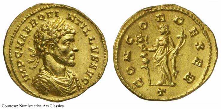 монета Древнего Рима