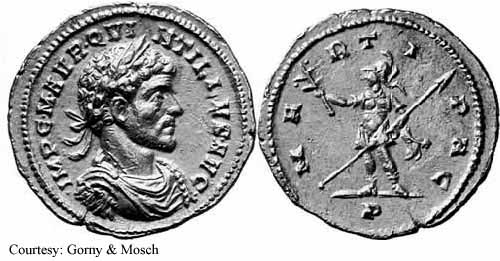 монета Древнего Рима