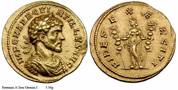 монета Древнего Рима