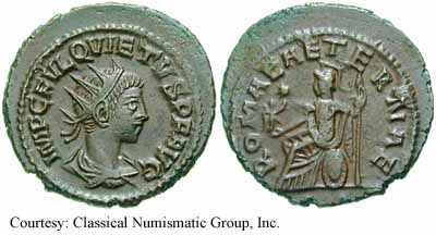 монета Древнего Рима