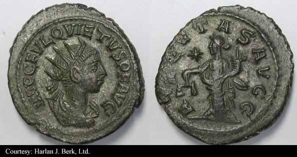 монета Древнего Рима