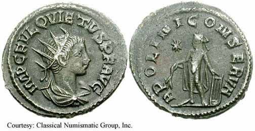 монета Древнего Рима