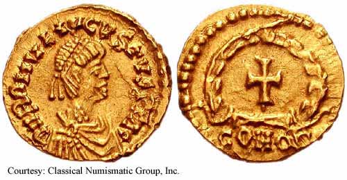 монета Древнего Рима