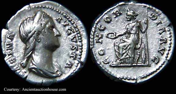 монета Древнего Рима