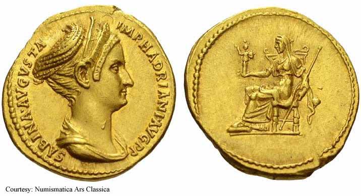 монета Древнего Рима