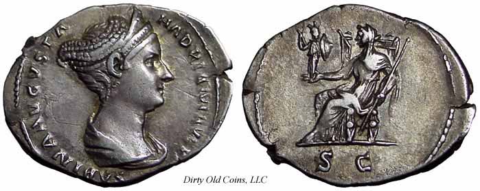 монета Древнего Рима