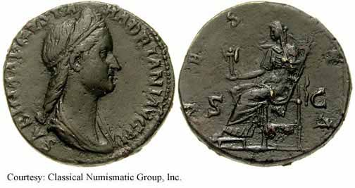 монета Древнего Рима