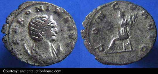 монета Древнего Рима