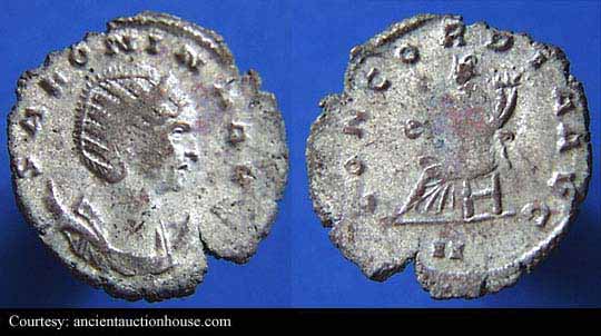 монета Древнего Рима