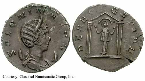 монета Древнего Рима