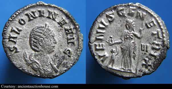 монета Древнего Рима