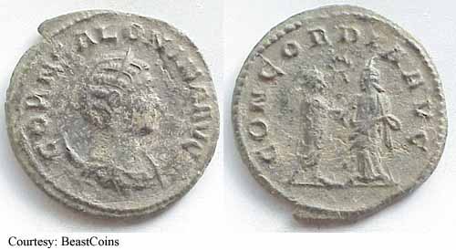 монета Древнего Рима