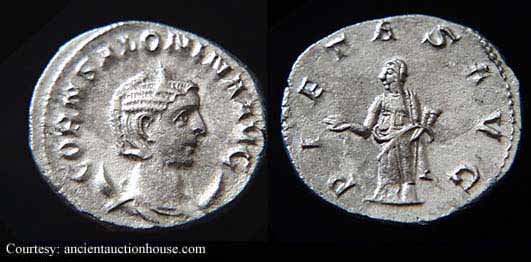 монета Древнего Рима