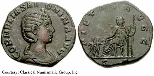 монета Древнего Рима