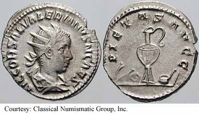 монета Древнего Рима