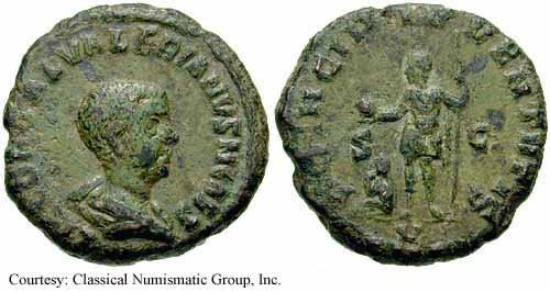 монета Древнего Рима