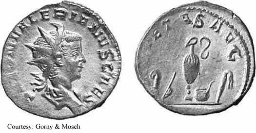 монета Древнего Рима